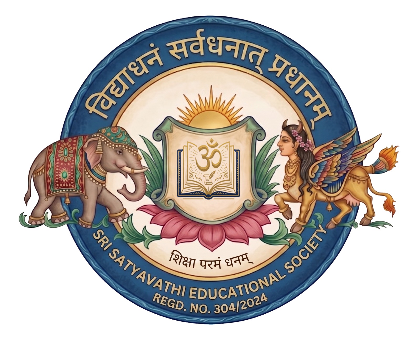 SIVA SIVANI HINDU ENGLISH MEDIUM SCHOOL logo